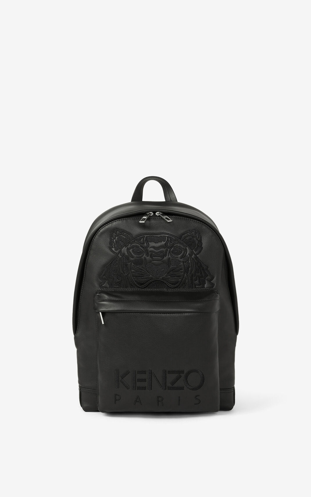 Kenzo Tiger Læder Rygsæk Dame - Sort DK-563729